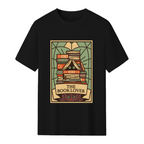 The Book Lover Tarot Card Graphic T-Shirt