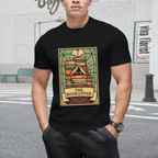 The Book Lover Tarot Card Graphic T-Shirt