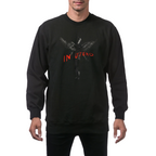 Artwork preview for Nirvana In Utero Dark Angel Crewneck Sweatshirt