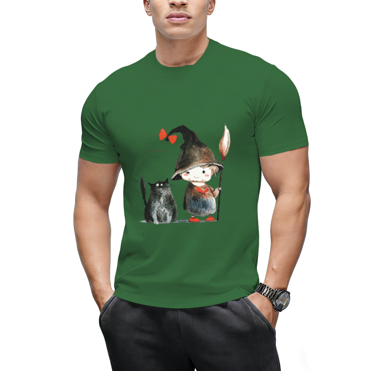 Little Witch Graphic T-Shirt