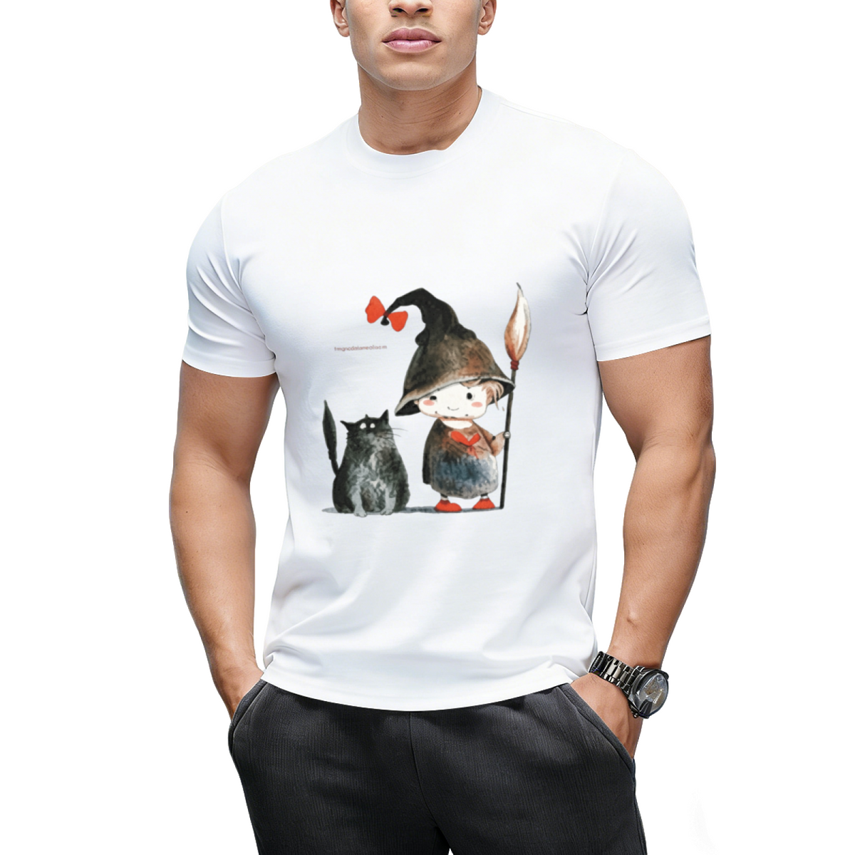 Little Witch Graphic T-Shirt