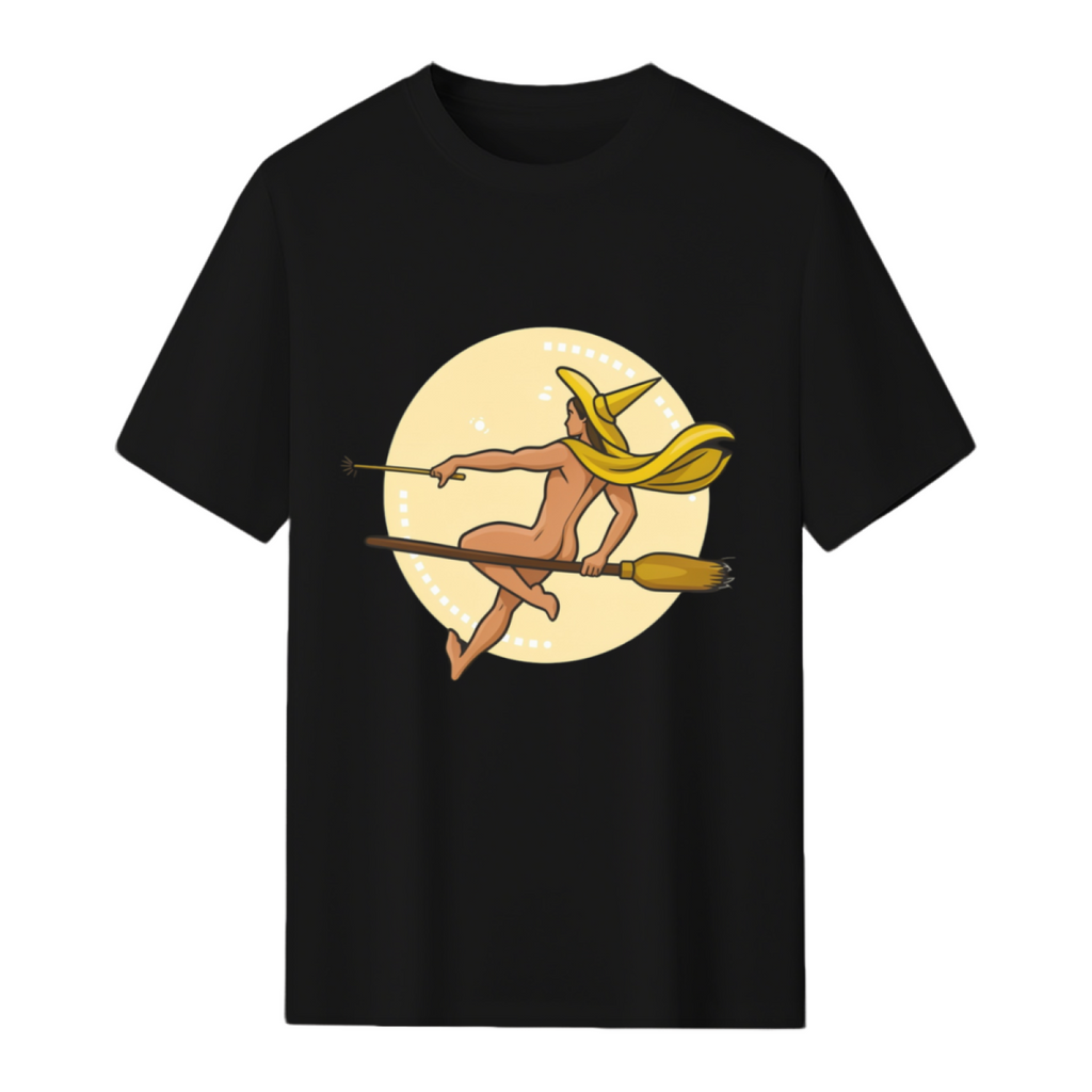 Witch Boy - Yellow Topaz Graphic T-Shirt
