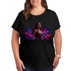 Prismatic Warrior Portrait Women's T-Shirt for Nights Out
