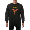 Artwork preview for Nirvana In Utero Pink Angel Crewneck Sweatshirt