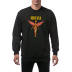 Artwork preview for Nirvana In Utero Pink Angel Crewneck Sweatshirt