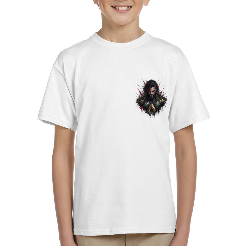 Red Eyes Sea Warrior Kid's T-Shirt for Weekend Fun