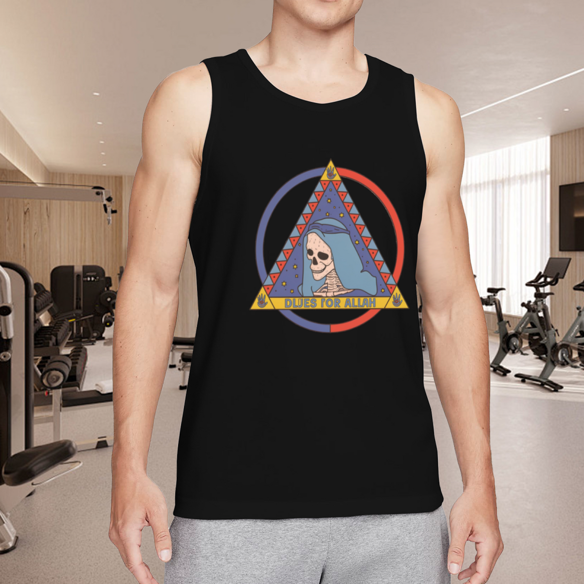 Grateful Dead Blues for Allah graphic tank top product image
