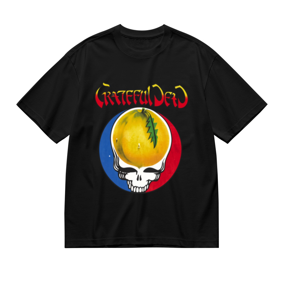 Grateful Dead Yellow Pomelo Steal Your Face graphic T-shirt product image