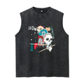 Grateful Dead washed graphic tank top with Friend Of The Devils graphic