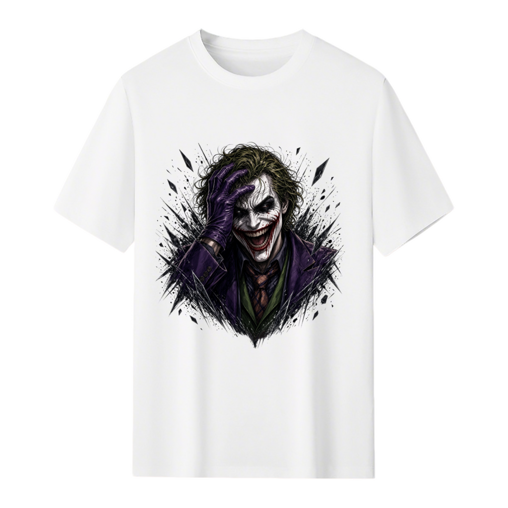 Clown Ink Splatter Men's T-Shirt for Horror Nights