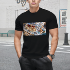 Mythic Ocean Clash Men's T-Shirt for Summer Trips