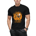 Why Yes Actually I Can Drive a Stick Witch Cat Halloween Graphic T-Shirt