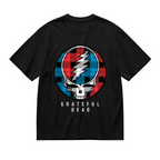 Grateful Dead Plaid Steal Your Face graphic T-shirt product image