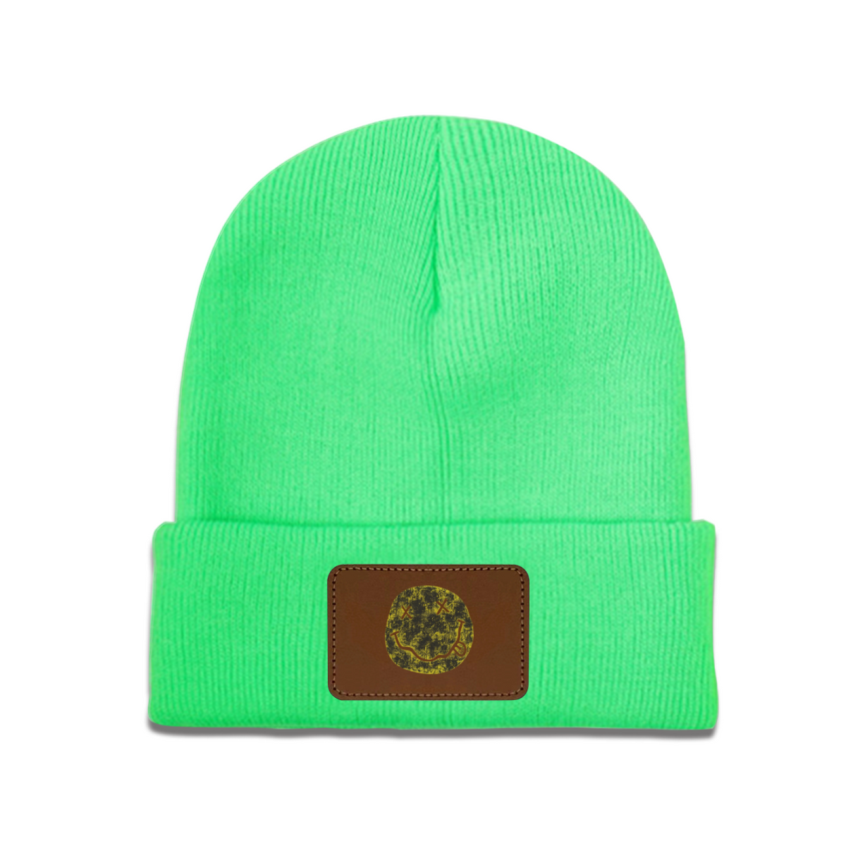 Nirvana I’m So Happy Smiley Graphic Knit Beanie