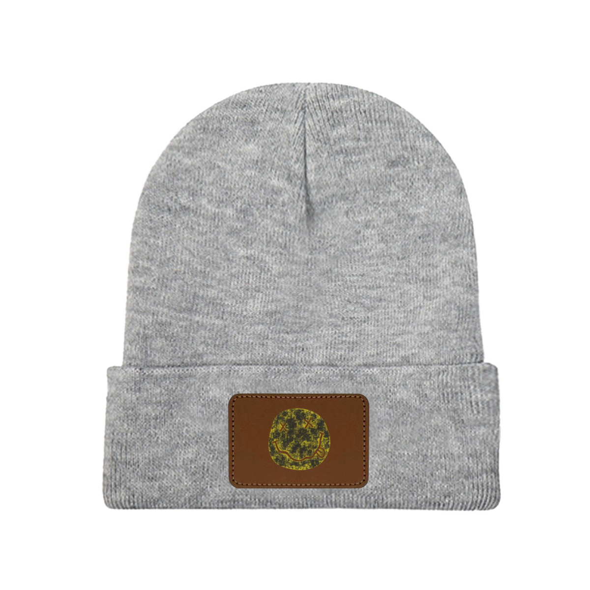 Nirvana I’m So Happy Smiley Graphic Knit Beanie