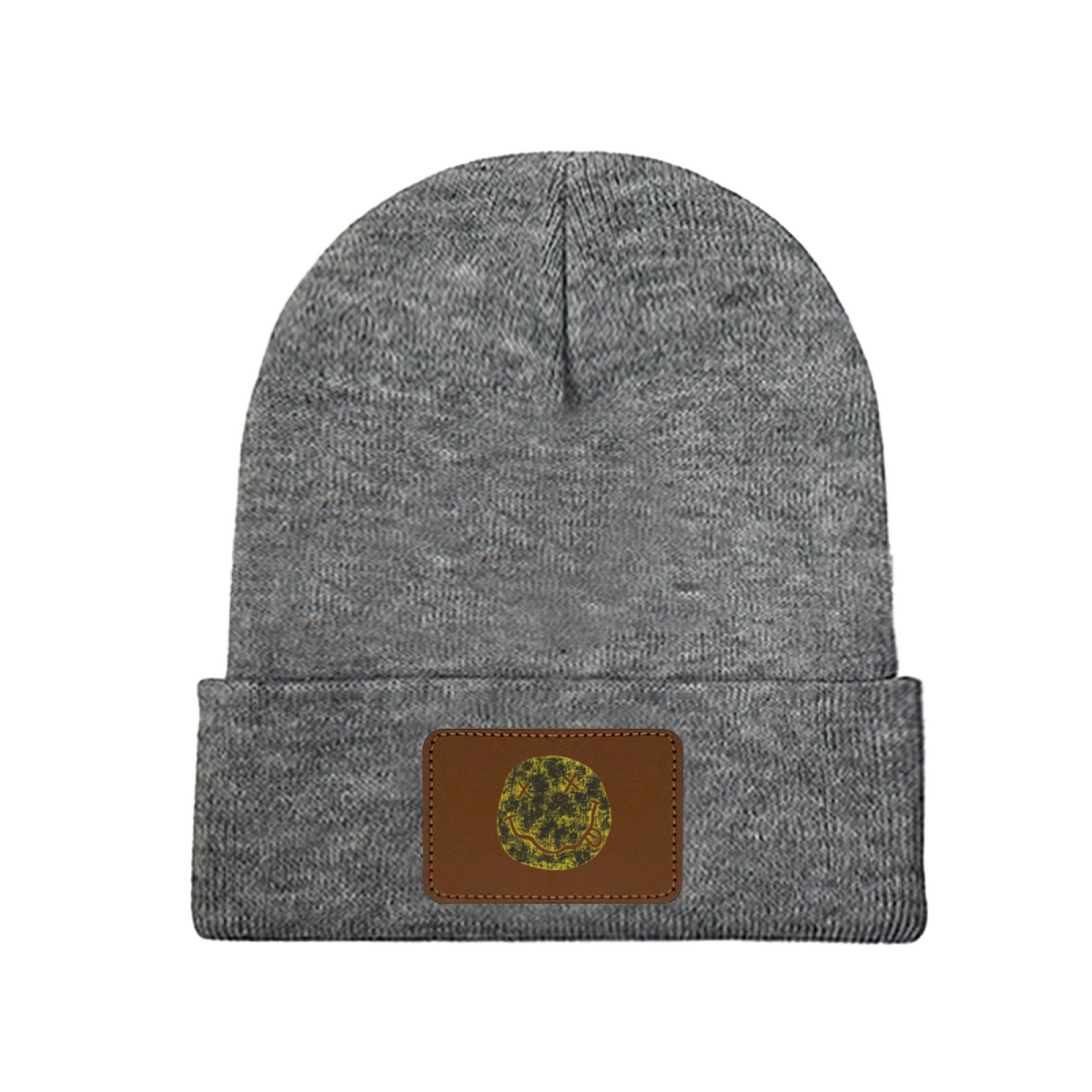 Nirvana I’m So Happy Smiley Graphic Knit Beanie