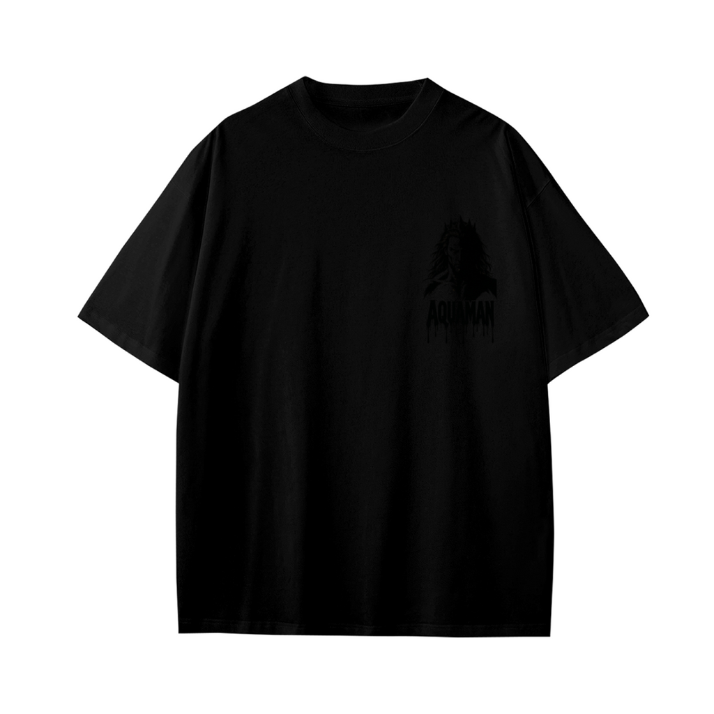 Crowned Ocean Silhouette Kid's T-Shirt for Daily Wear