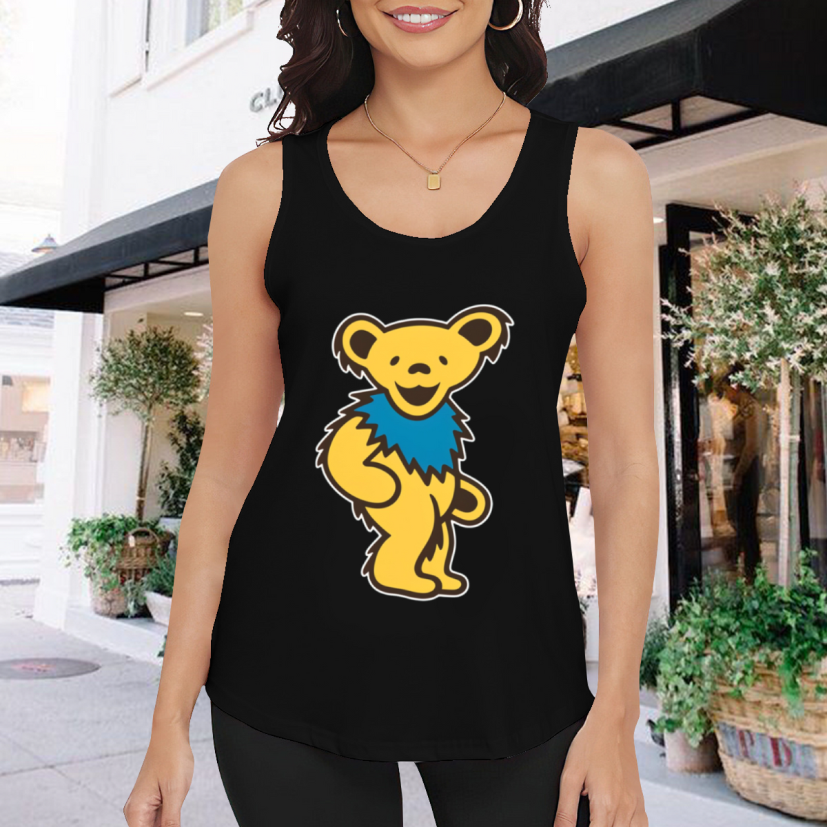 Grateful Dead Daphyl's Dancing Bears graphic tank top product image