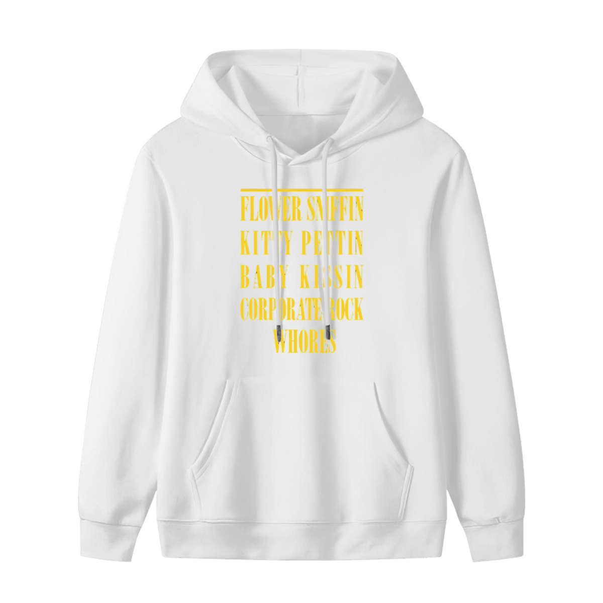 Nirvana Flower Sniffin Quote Hoodie