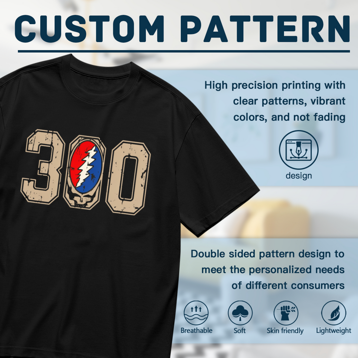 Grateful Dead 300 Thank You Bobby graphic T-shirt product image