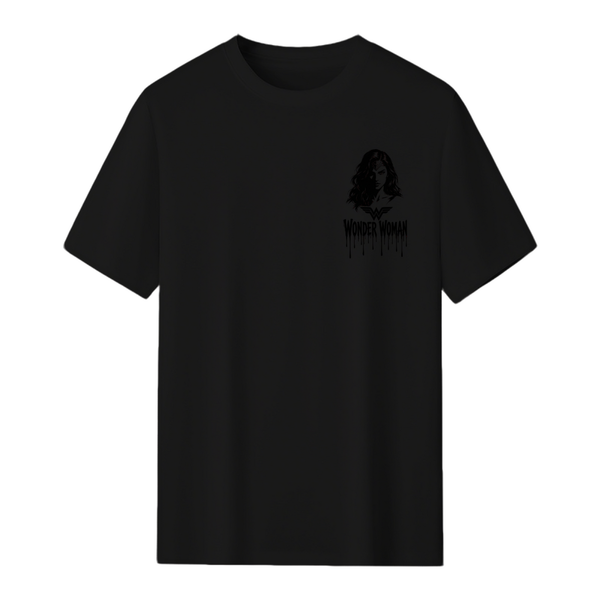 Warrior Silhouette Art Men's T-Shirt for Weekend Outings