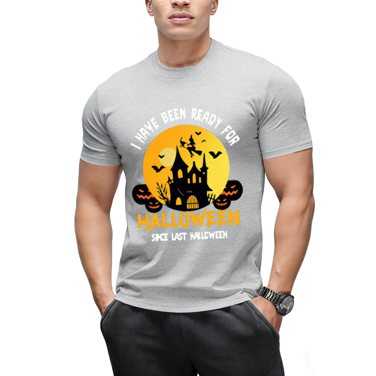 I Have Been Ready for Halloween Since Last Halloween Graphic T-Shirt