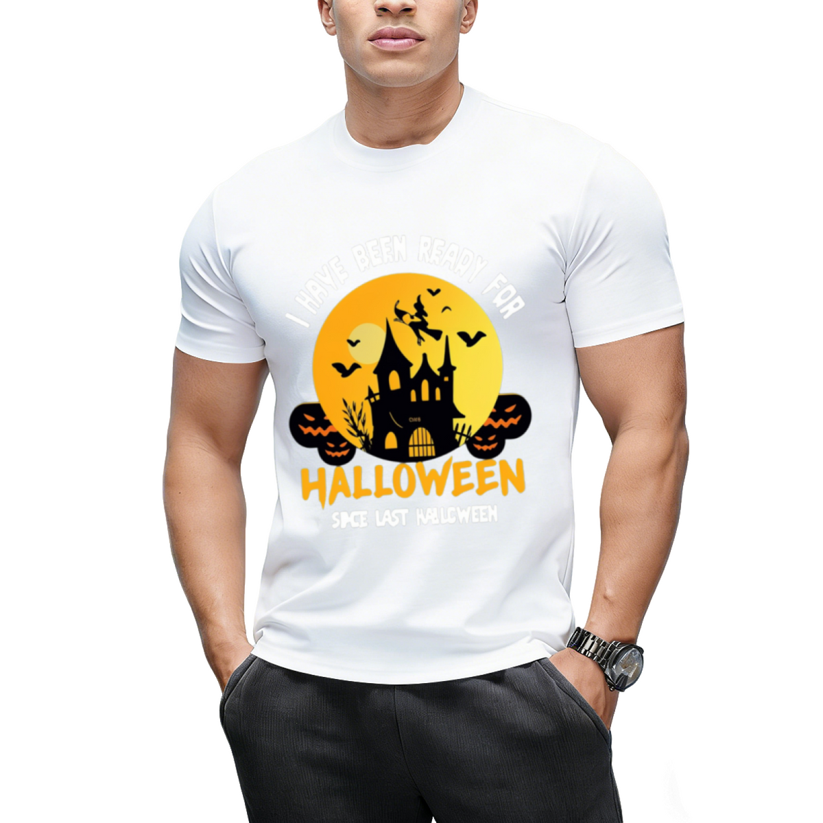 I Have Been Ready for Halloween Since Last Halloween Graphic T-Shirt