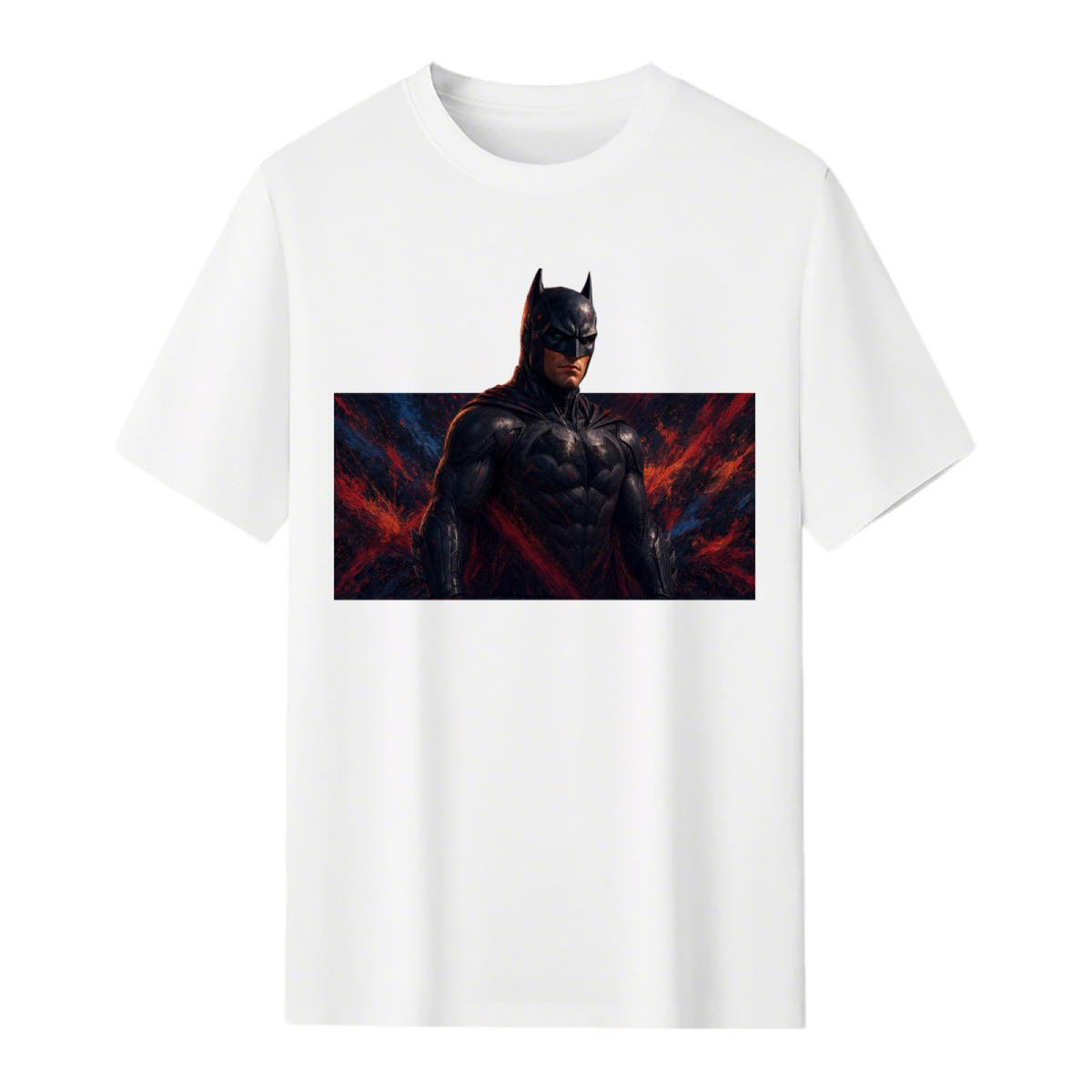 Masked Newsprint Men's T-Shirt for Casual Days