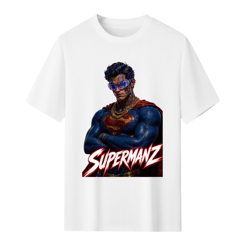 Neon Shades and Chains Men's T-Shirt for Concerts