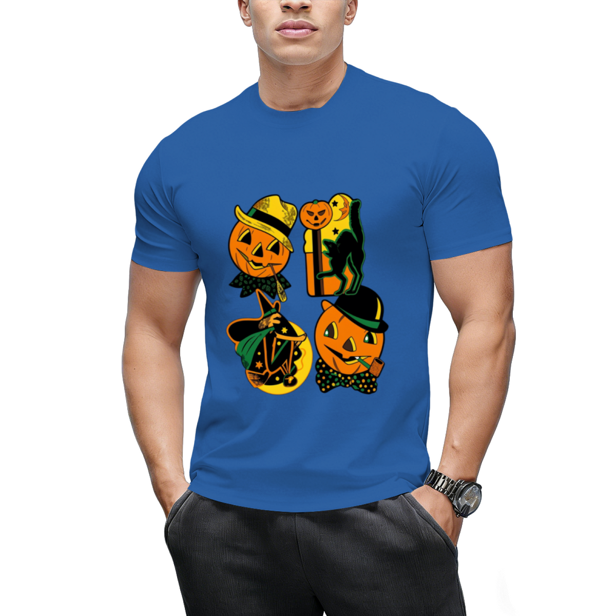 Vintage Halloween Too! Graphic T-Shirt