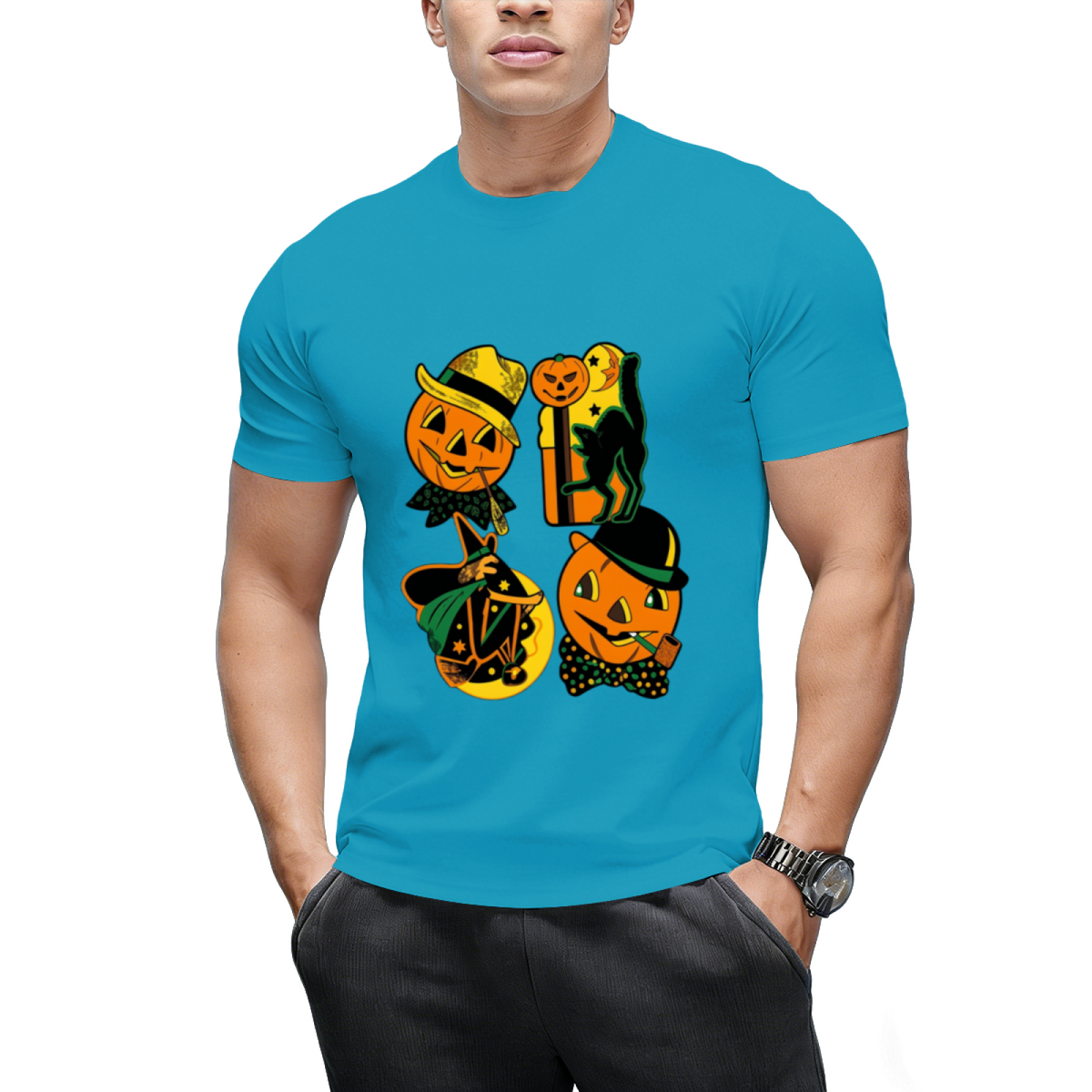 Vintage Halloween Too! Graphic T-Shirt