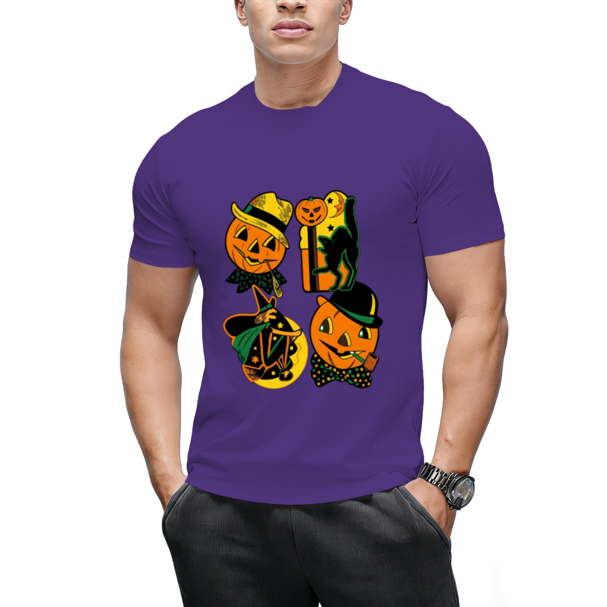 Vintage Halloween Too! Graphic T-Shirt