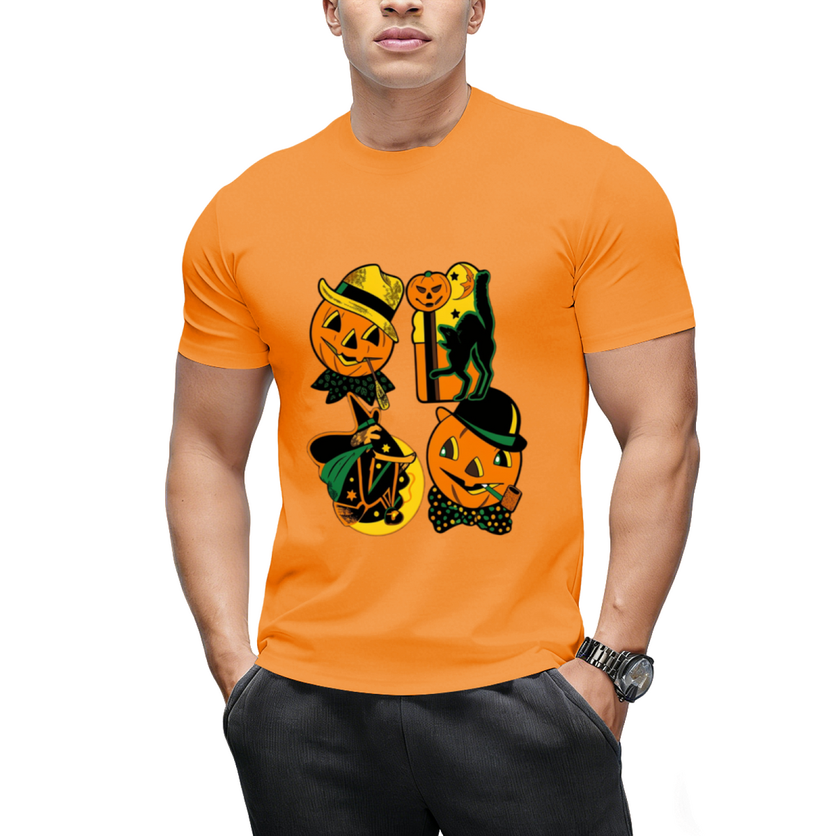 Vintage Halloween Too! Graphic T-Shirt