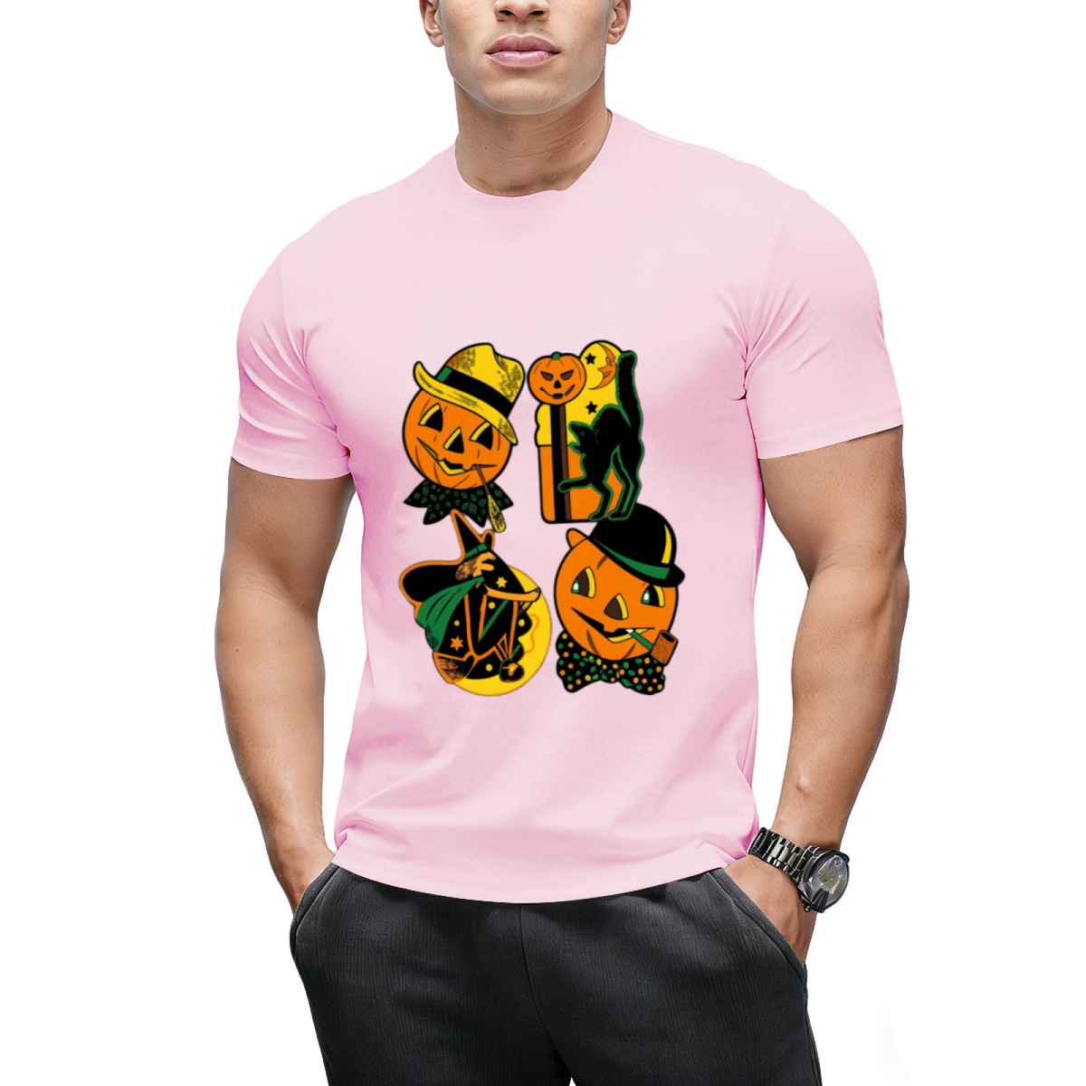 Vintage Halloween Too! Graphic T-Shirt