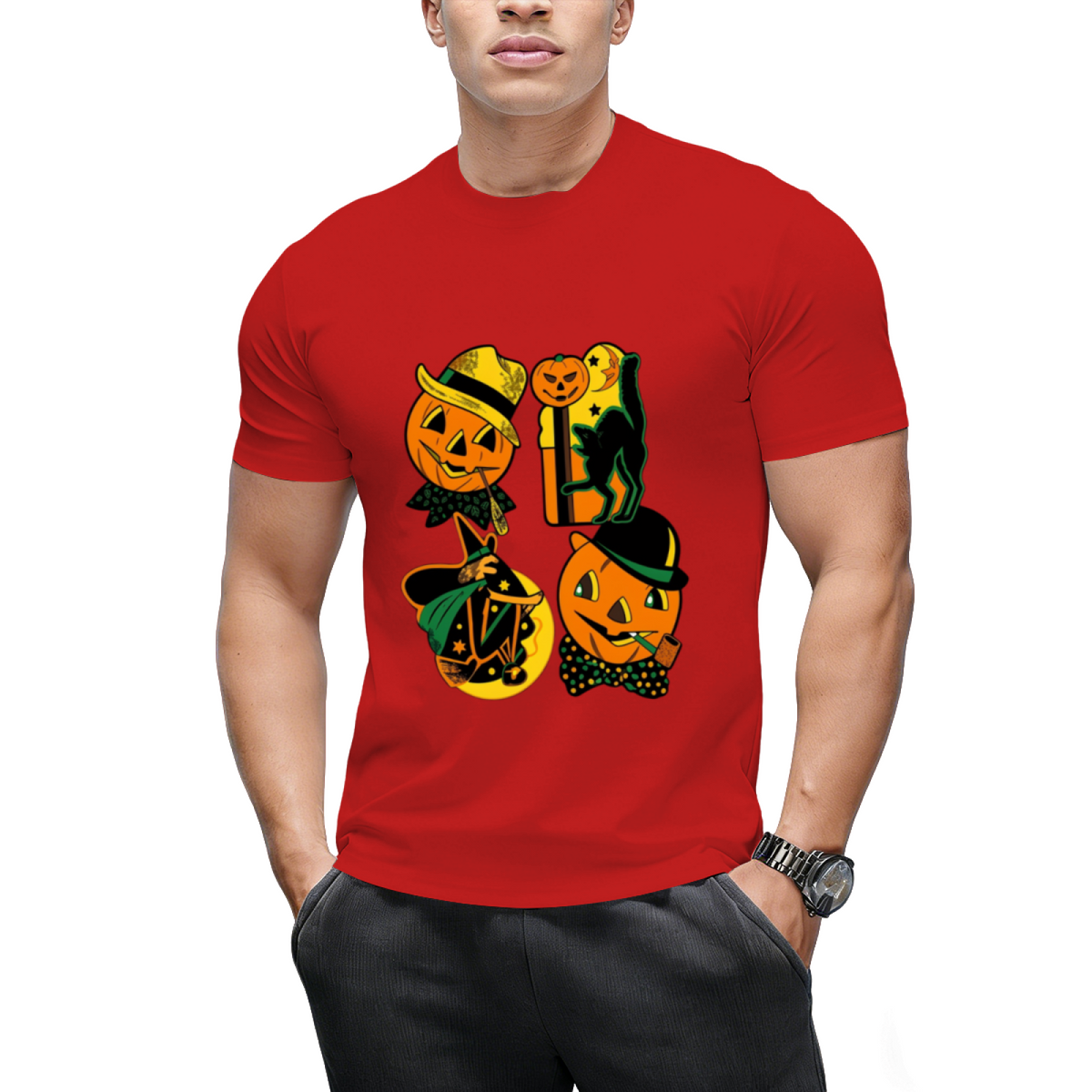 Vintage Halloween Too! Graphic T-Shirt