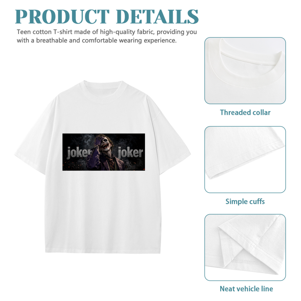 Laughing Clown Banner Kid's T-Shirt for Costume Parties