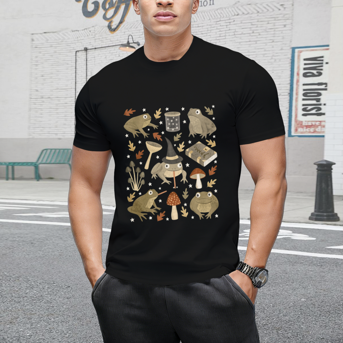 Toad Spells Graphic T-Shirt