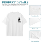 Caped Ink Silhouette Kid's T-Shirt for Daily Wear