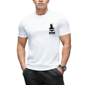 Black Mask Chest Art Men's T-Shirt for Everyday Wear