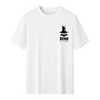 Black Mask Chest Art Men's T-Shirt for Everyday Wear