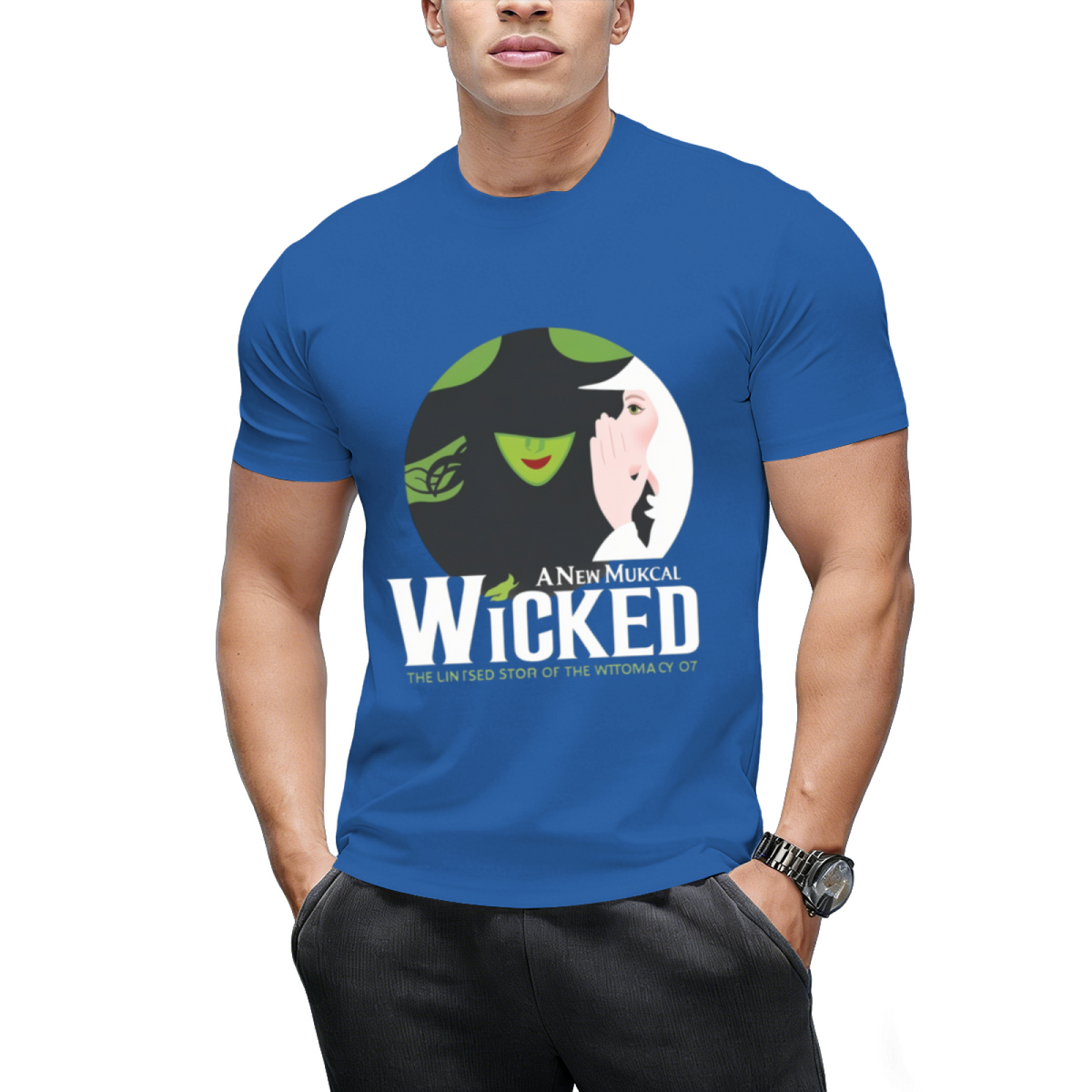 Wicked Musical Poster Graphic T-Shirt
