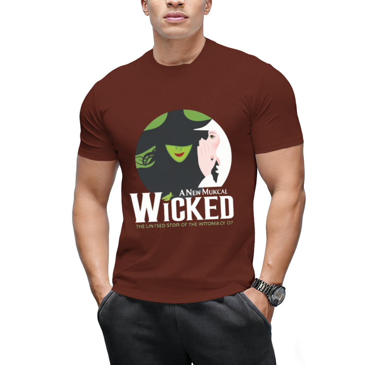 Wicked Musical Poster Graphic T-Shirt