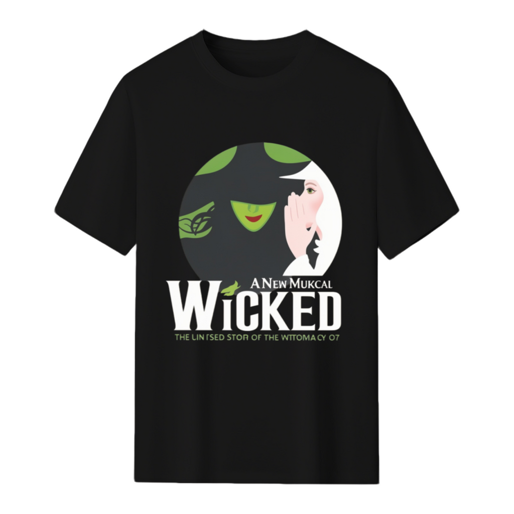 Wicked Musical Poster Graphic T-Shirt