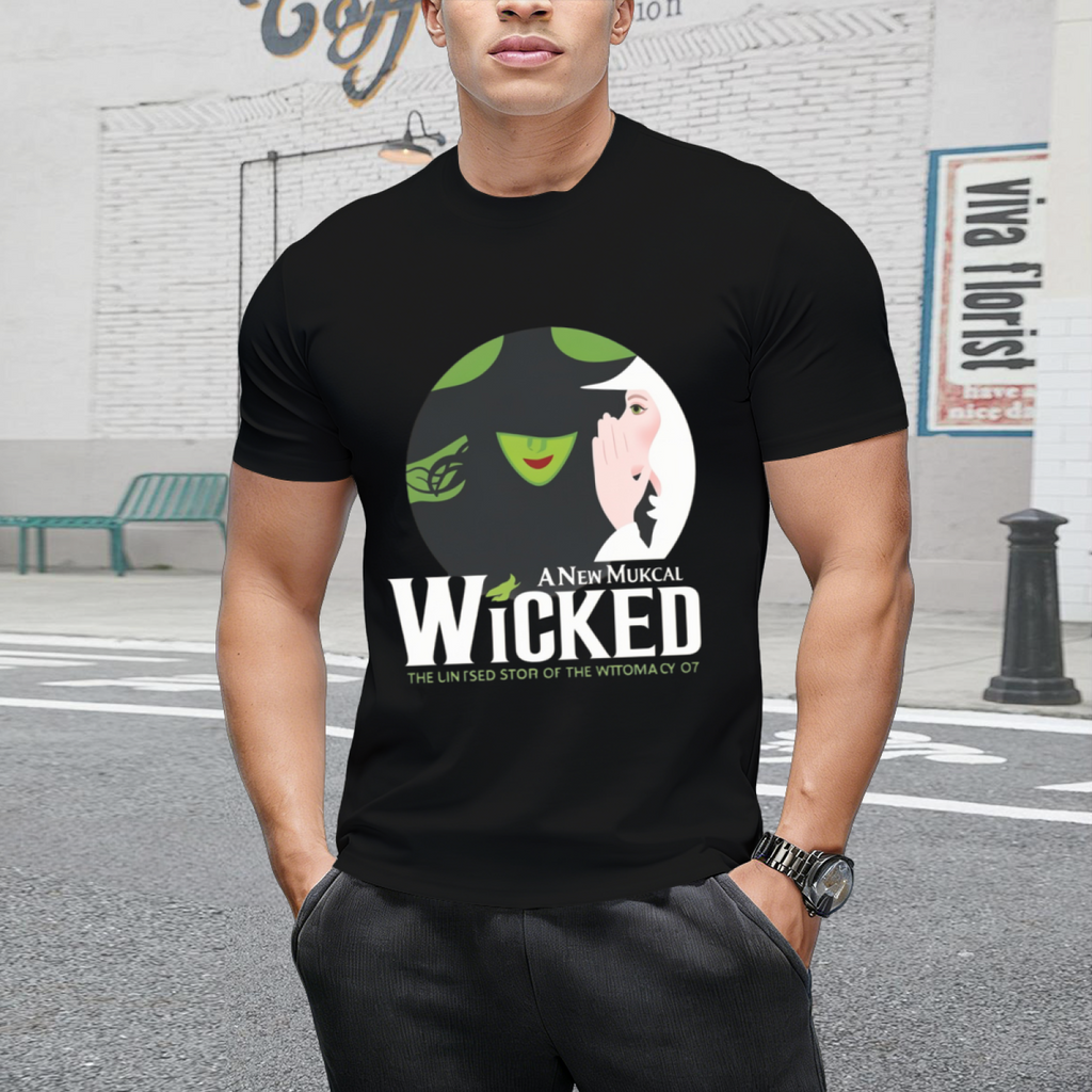 Wicked Musical Poster Graphic T-Shirt