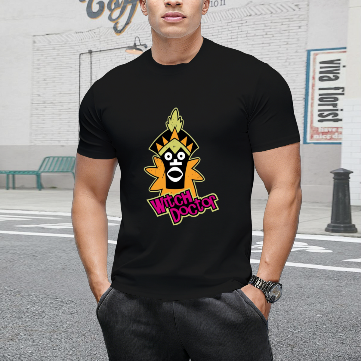 Witch Doctor Graphic T-Shirt