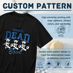 Grateful Dead Bear Football graphic T-shirt product image