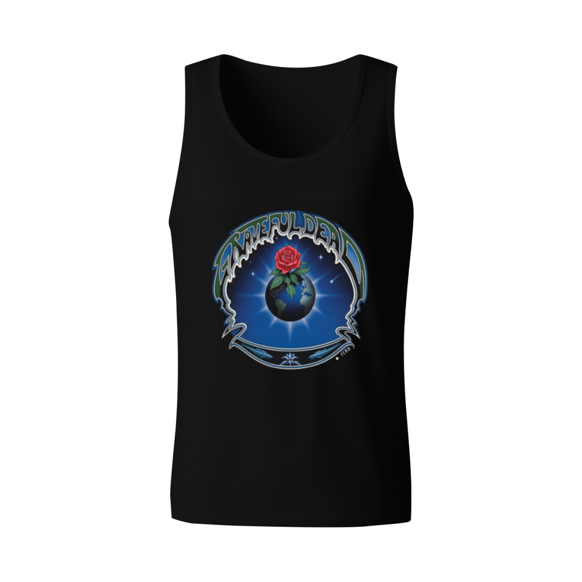 Grateful Dead Earth Rose graphic tank top product image