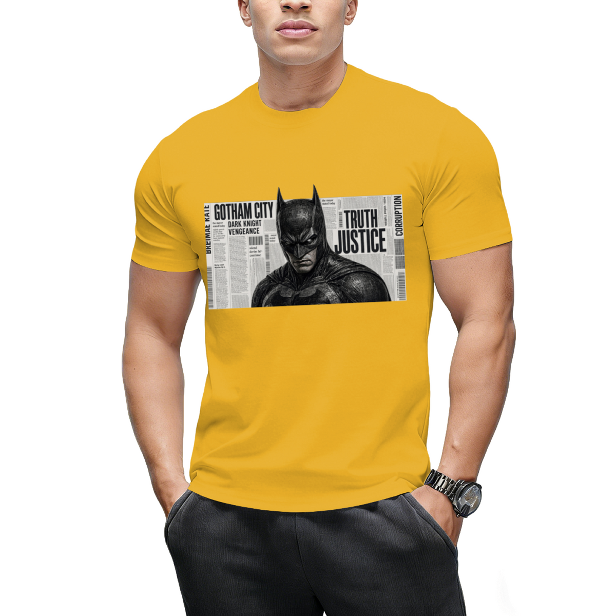Paint Splash Charge Men's T-Shirt for Summer