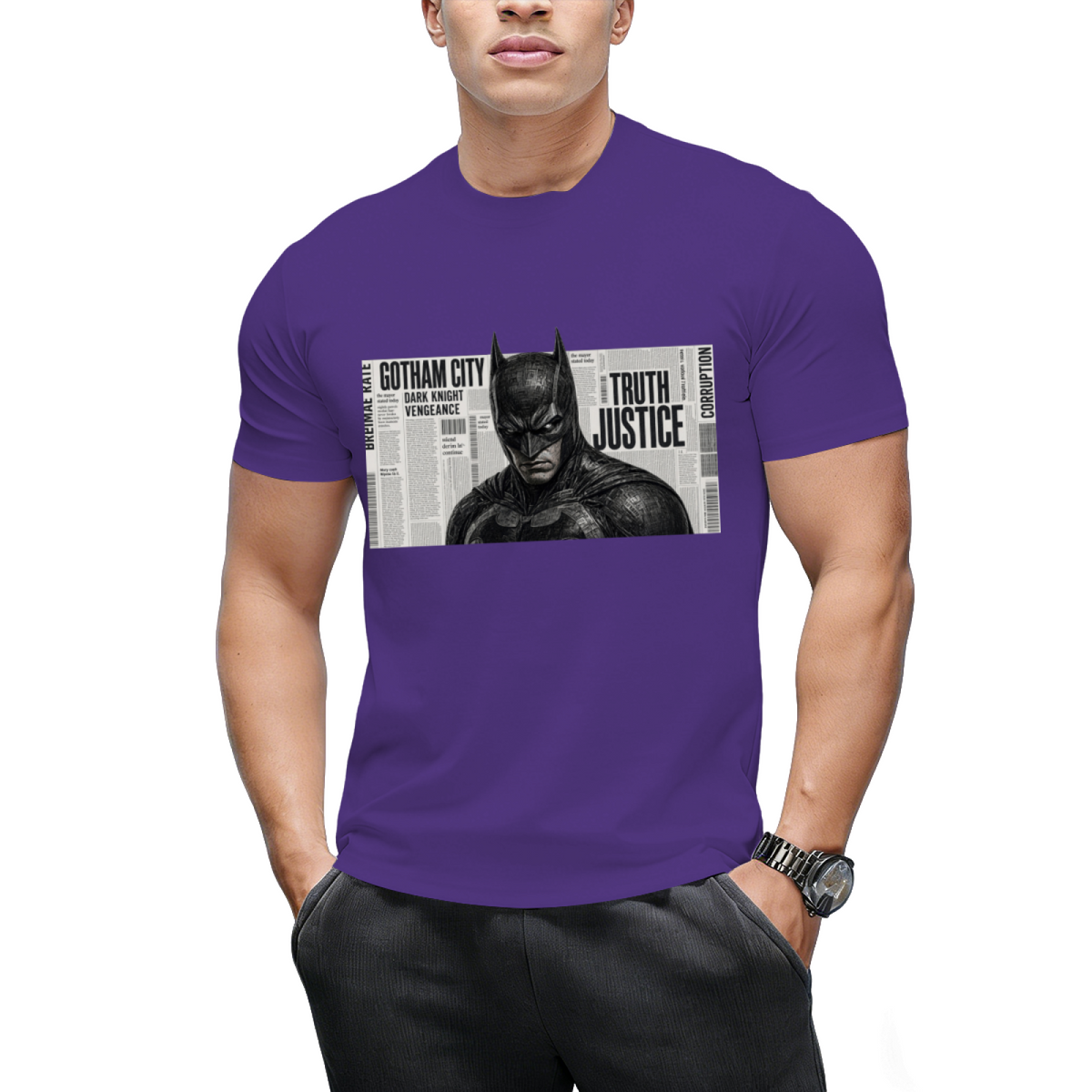 Paint Splash Charge Men's T-Shirt for Summer