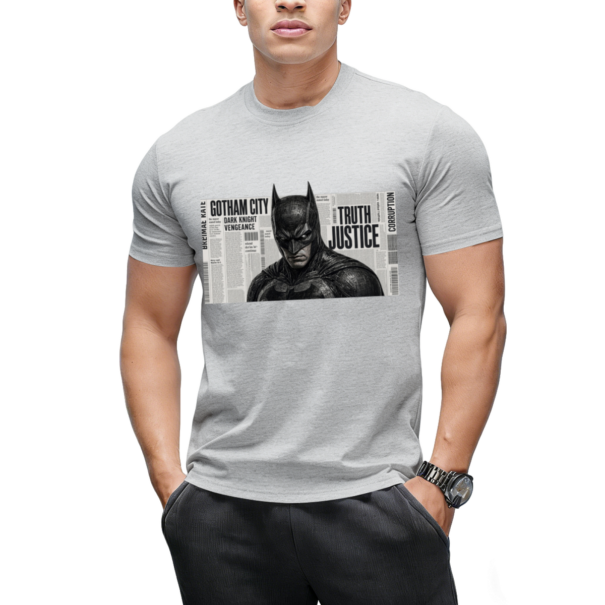 Paint Splash Charge Men's T-Shirt for Summer